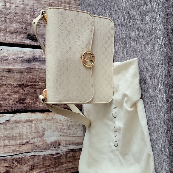 Cream Crossbody Bag